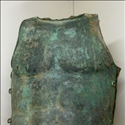 Picture Of Two Parts Bronze Cuirass